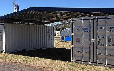 Cargo Shipping Containers are a great addition to your home site!