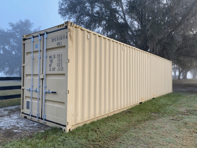 New" (One-Trip) Shipping Container
