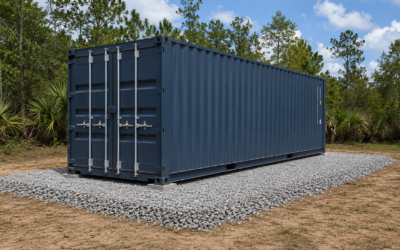 Shipping Container Foundations and What to Put Under Your Container